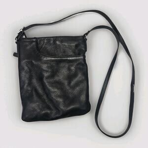 Margot Black Leather Radley Slim Crossbody Bag Classic Purse